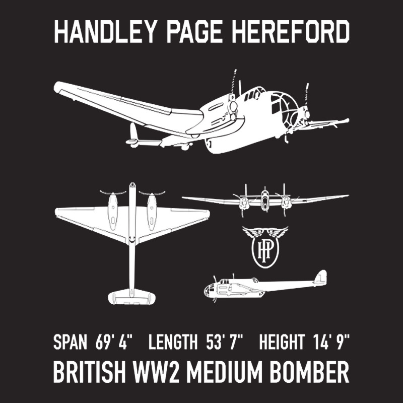 Handley Page Hereford Bomber British Ww2 Plane Cutout Silhouettes Gift Vintage Cap by Kanmosrin52 | Artistshot