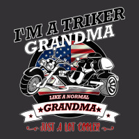 Womens Triker Grandma With A Trike And Usa Flag Vintage Short | Artistshot