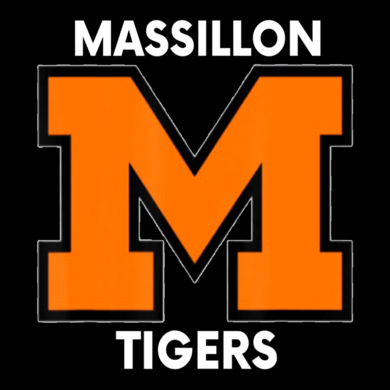 Massillon M Sports, Football, Baseball, Basketball. Tigers V-neck Tee | Artistshot