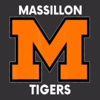 Massillon M Sports, Football, Baseball, Basketball. Tigers Vintage Hoodie | Artistshot