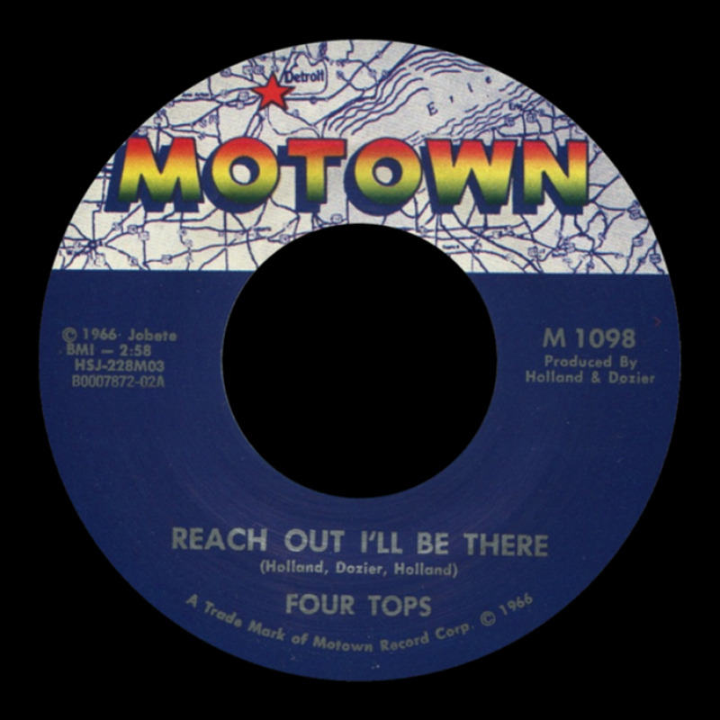 Four Tops Reach Out I'll Be There Label Adjustable Cap | Artistshot