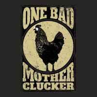 One Bad Mother Clucker Novel Chicken Lover Ladies Fitted T-shirt | Artistshot