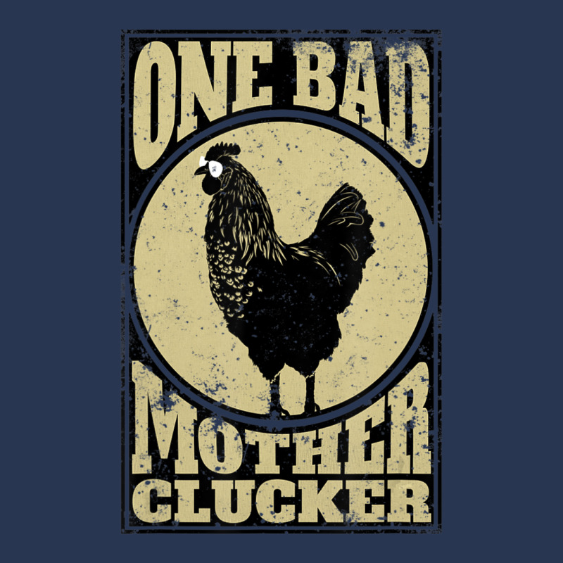 One Bad Mother Clucker Novel Chicken Lover Men Denim Jacket by cm-arts | Artistshot