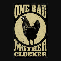 One Bad Mother Clucker Novel Chicken Lover Crop Top | Artistshot