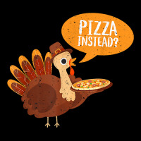 Funny Thanksgiving Turkey Day Pizza Instead Friendsgiving Cropped Sweater | Artistshot