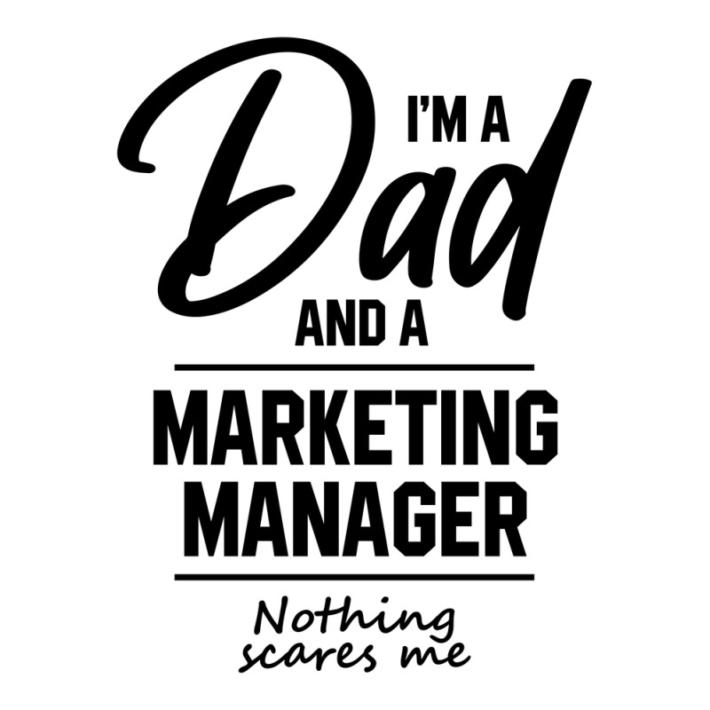 I'm A Dad And Marketing Manager - Funny Job Crop Top by Diogo Calheiros | Artistshot