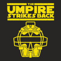 Mens The Umpire Strikes Back Baseball Ladies Fitted T-shirt | Artistshot