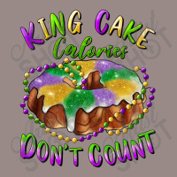 Mardi Gras King Cake Calories Don't Count Vintage T-shirt | Artistshot