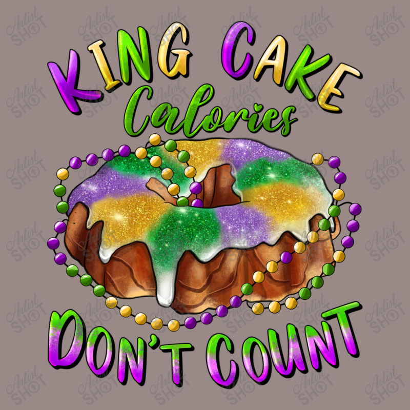 Mardi Gras King Cake Calories Don't Count Vintage T-shirt | Artistshot