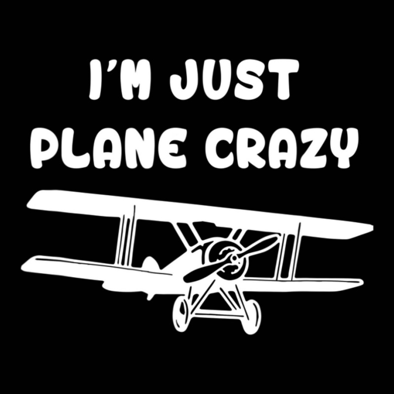 I'm Just Plane Crazy Airplane Pilot Toddler 3/4 Sleeve Tee by Mata Gibson | Artistshot