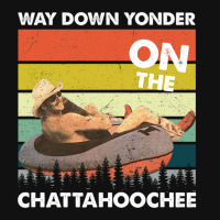 Vintage Way Down Yonder On The Chattahoochee Gift Men Women Oval Patch | Artistshot