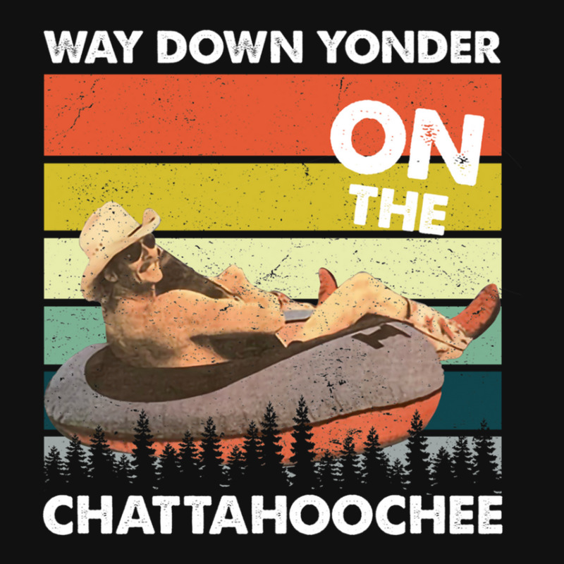 Vintage Way Down Yonder On The Chattahoochee Gift Men Women Oval Patch | Artistshot