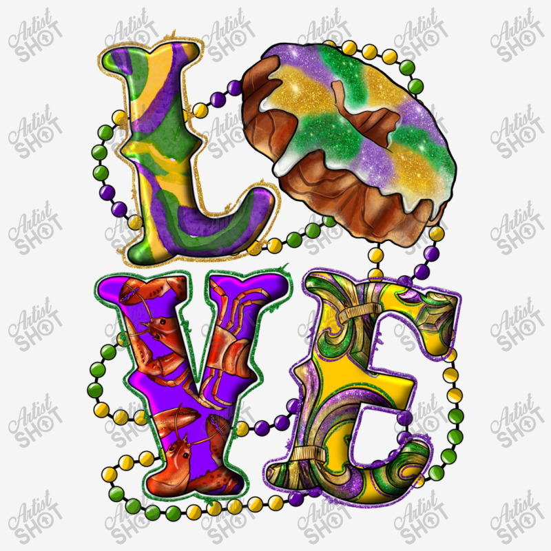 Mardi Gras Love With King Cake Classic T-shirt | Artistshot