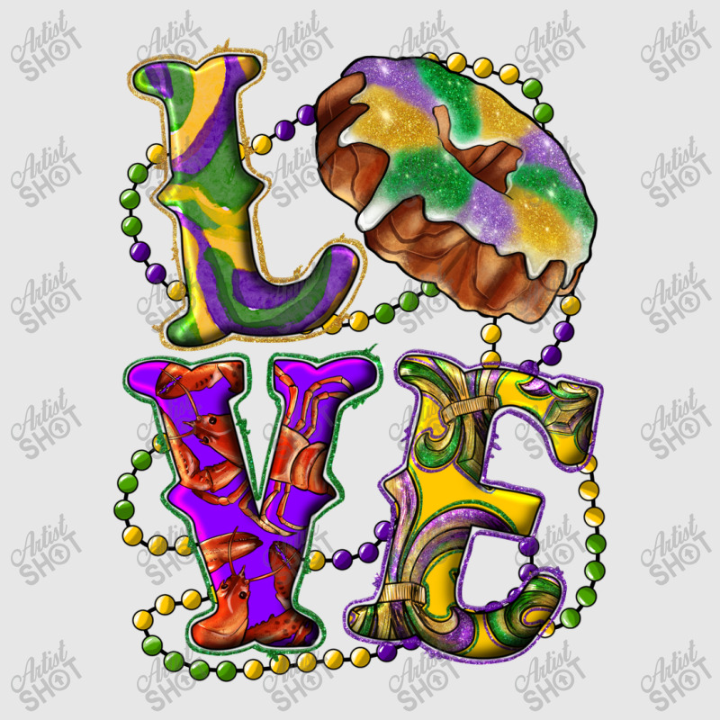 Mardi Gras Love With King Cake Hoodie & Jogger Set | Artistshot