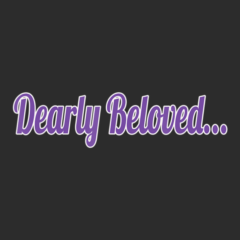 Dearly Beloved Purple 80's Retro 1980's Fun Exclusive T-shirt by Kosdapen517 | Artistshot