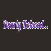 Dearly Beloved Purple 80's Retro 1980's Fun Racerback Tank | Artistshot