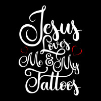 Jesus Loves Me And My Tattoos Gift Youth Jogger | Artistshot