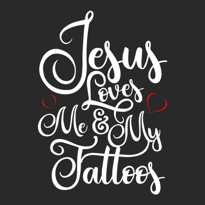 Jesus Loves Me And My Tattoos Gift Toddler T-shirt by thangdinhsinhelf | Artistshot