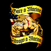 Once A Marine, Once A Marine Art, Once A Marine Vintage, Once A Marine Youth Zipper Hoodie | Artistshot