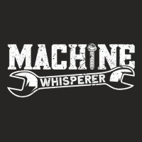 Machine Whisperer   Machine Operator Machinist T Shirt Ladies Fitted T-shirt | Artistshot