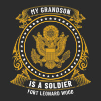 My Grandson Is A Soldier At Fort Leonard Wood Basic Training Premium T Exclusive T-shirt | Artistshot