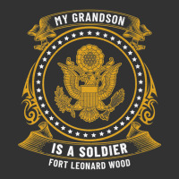 My Grandson Is A Soldier At Fort Leonard Wood Basic Training Premium T Baby Bodysuit | Artistshot