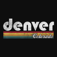 Denver Colorado Vintage 70's 80's Retro Style Men Women Crop Top | Artistshot