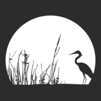 Heron In The Reeds Zen Mood Nature Lovers Exclusive T-shirt | Artistshot