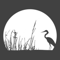 Heron In The Reeds Zen Mood Nature Lovers Vintage T-shirt | Artistshot