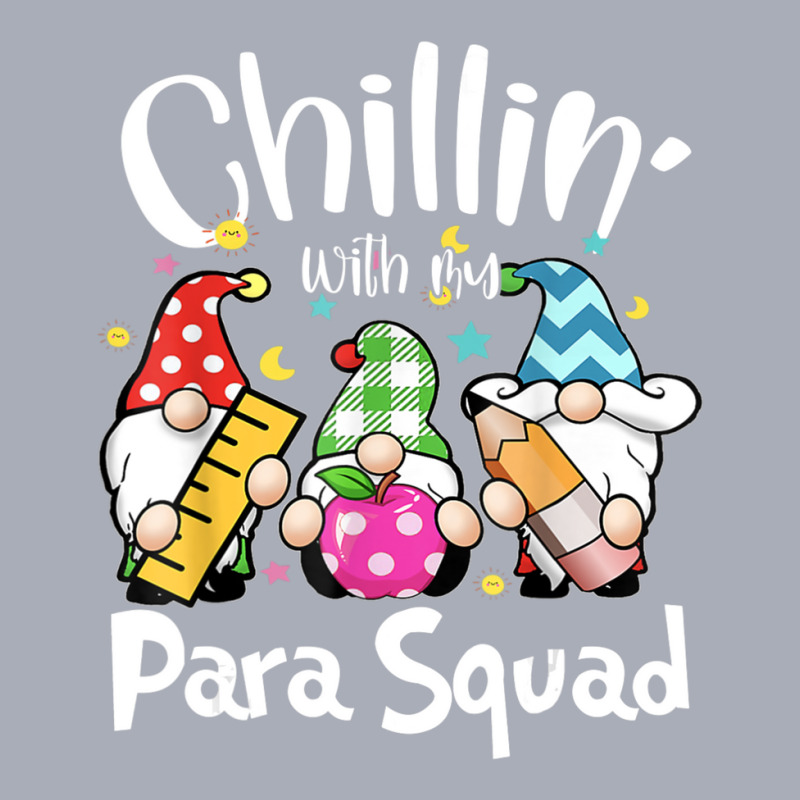 Paraprofessional Para Squad Chillin Gnomes Christmas Teacher Tank Dress by cm-arts | Artistshot