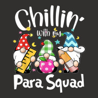 Paraprofessional Para Squad Chillin Gnomes Christmas Teacher Champion Hoodie | Artistshot