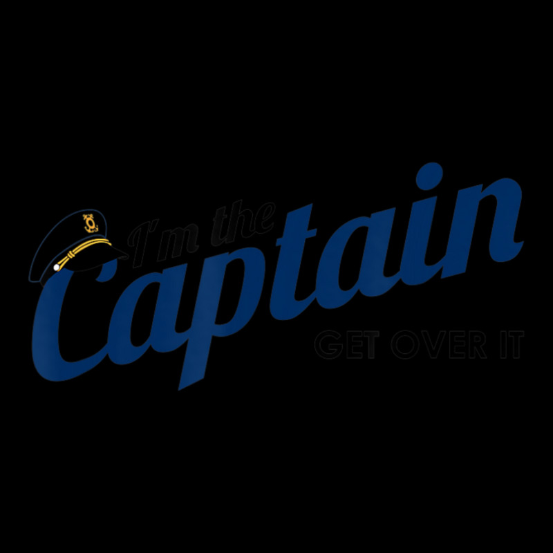 I'm The Captain, Get Over It Boating Humor Sailing Men's 3/4 Sleeve Pajama Set | Artistshot