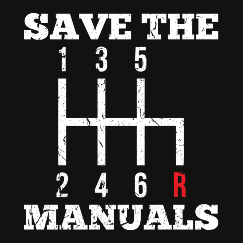 Save The Manuals Transmission Muscle Car Scorecard Crop Tee by MarkGoulas | Artistshot