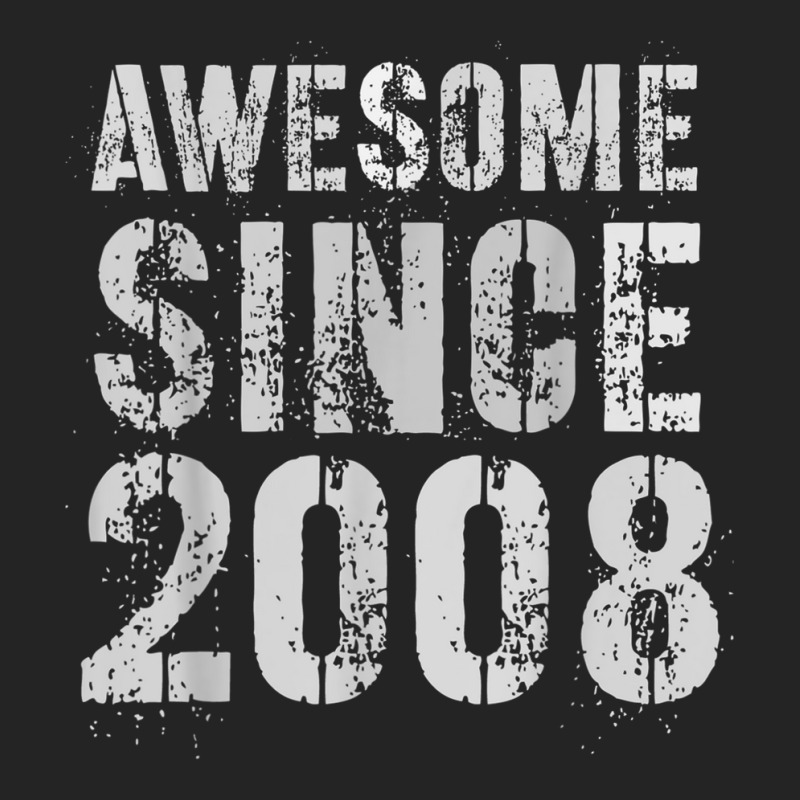 Awesome Since 2008 Vintage 14th Birthday Boy Girl Fourteen T Shirt 3/4 Sleeve Shirt | Artistshot