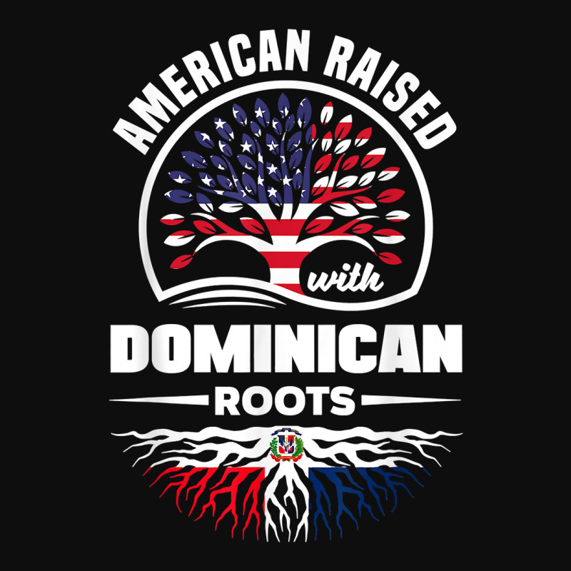 American With Dominican Roots Dominican Republic Dominican T Shirt Crop Top by cm-arts | Artistshot