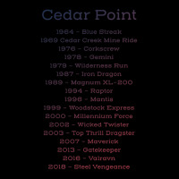 Cedar Point Timeline Women's V-neck T-shirt | Artistshot