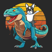 Boson Errier Dog Riding Dinosaur Rex Boys Toddler T-shirt | Artistshot