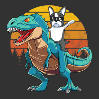 Boson Errier Dog Riding Dinosaur Rex Boys Baby Bodysuit | Artistshot