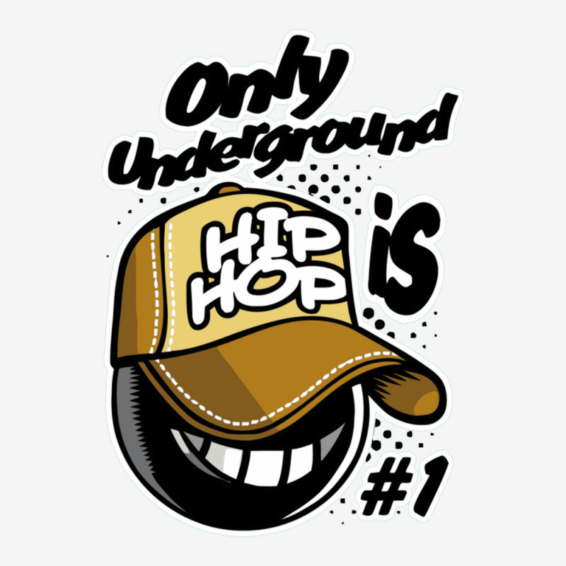 Only Underground Hip Hop Ladies Polo Shirt by cm-arts | Artistshot