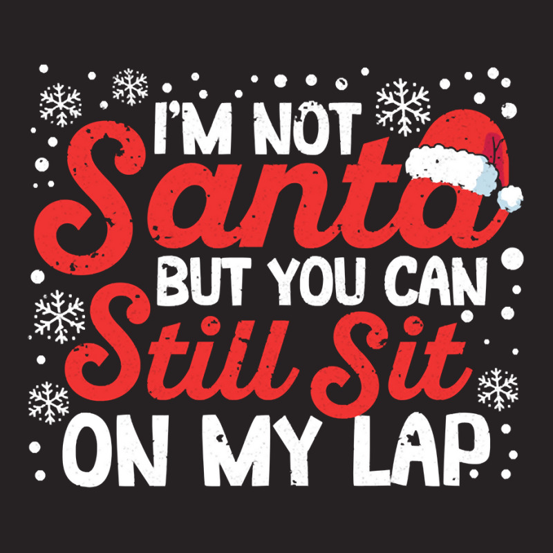 I'm Not Santa But You Can Still Sit On My Lap Christmas Pjs Pullover H Vintage Cap | Artistshot