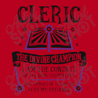 Cleric, The Divine Champion Dungeons & Dragons (black) Classic T-shirt | Artistshot