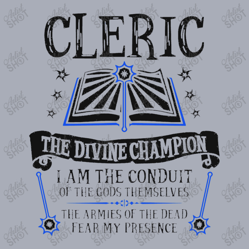 Cleric, The Divine Champion Dungeons & Dragons (black) Tank Dress by danukembar | Artistshot