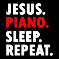 Jesus Piano Sleep Repeat Christian Music Youth Jogger | Artistshot