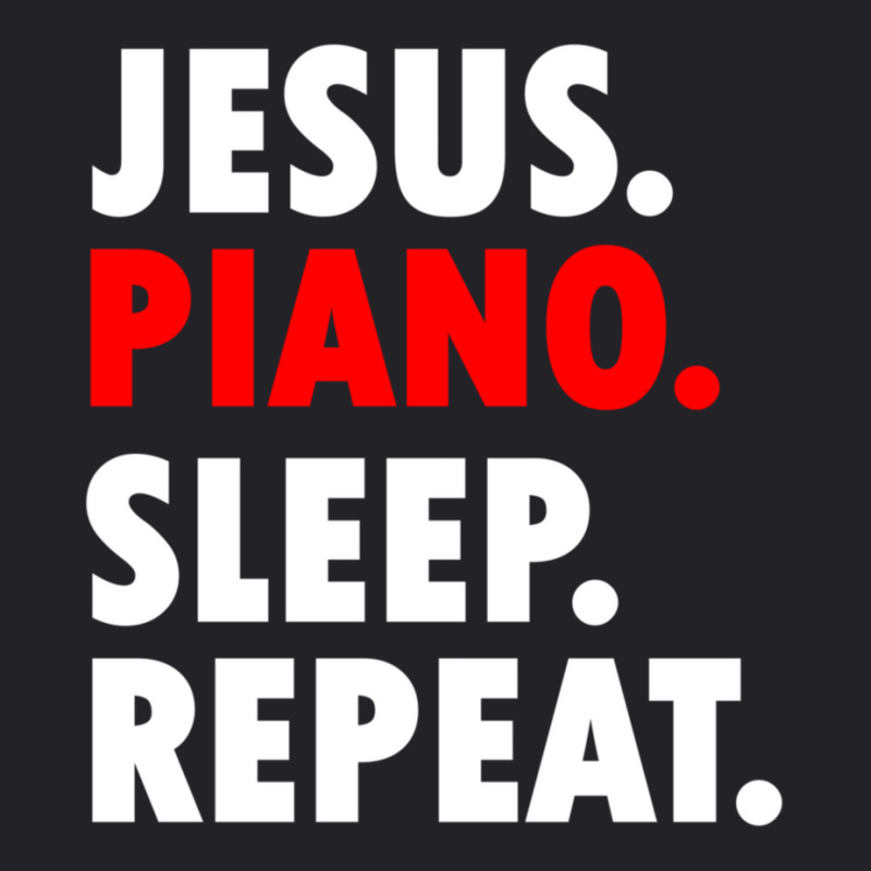 Jesus Piano Sleep Repeat Christian Music Youth Tee by thangdinhsinhelf | Artistshot