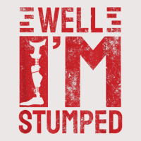 Funny Well I'm Stumped Prosthetic Leg Amputee T Shirt Pocket T-shirt | Artistshot