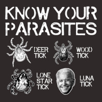 Know Your Parasites Tick Biden (on Back) T Shirt Racerback Tank | Artistshot