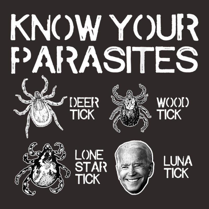 Know Your Parasites Tick Biden (on Back) T Shirt Racerback Tank by MleczynskiShae | Artistshot