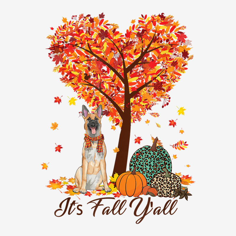 It's Fall Y'all Funny Belgian Malinois Dog Autumn Dog Lover T Shirt Baby Beanies by cm-arts | Artistshot