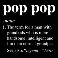 Mens Pop Pop Definition Funny Poppop Dictionary For Men Grandpa T Shir Adjustable Cap | Artistshot