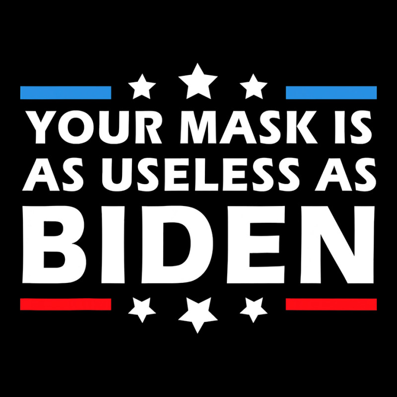 Mens Your Mask Is As Useless As Joe Biden Sucks Funny Political T Shir V-neck Tee | Artistshot